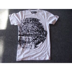 Star wars Le Fix adult S black white t-shirt